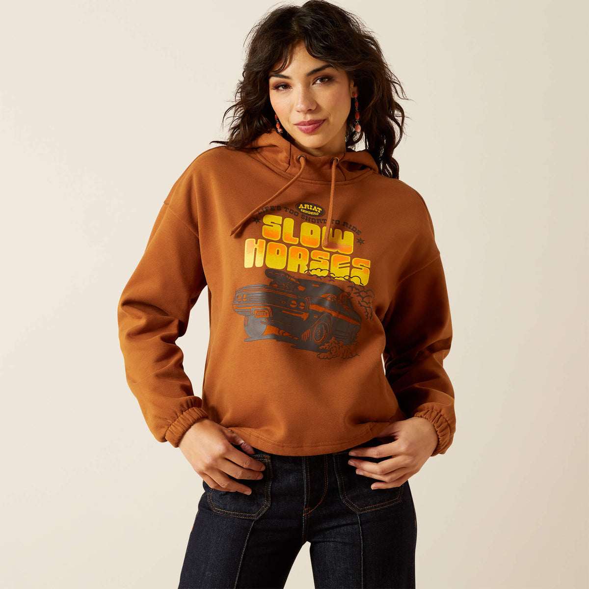 Ariat Essential Sendero Slow Horses Hoodie For Sale