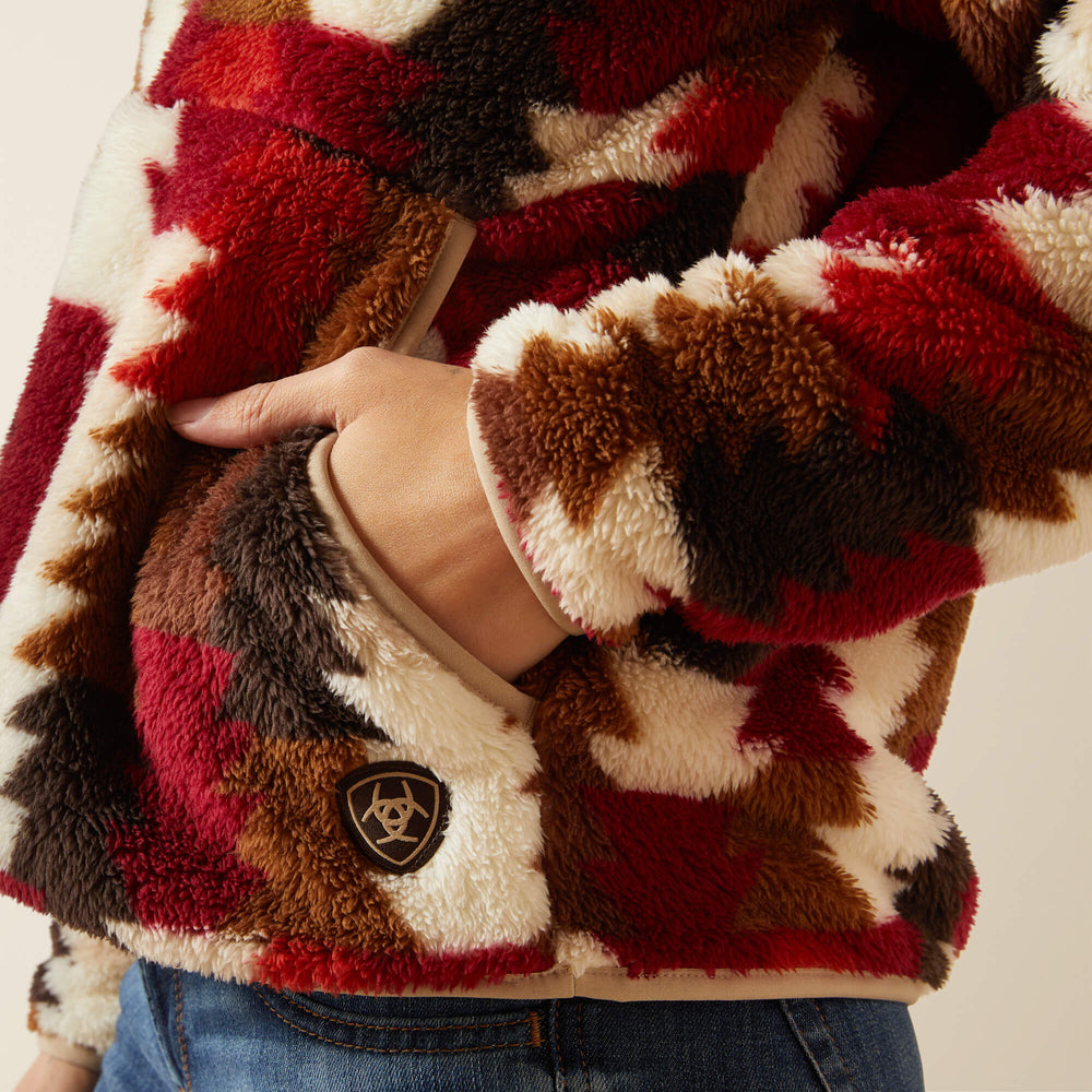 Ariat Berber Snap Front Sweatshirt On Sale