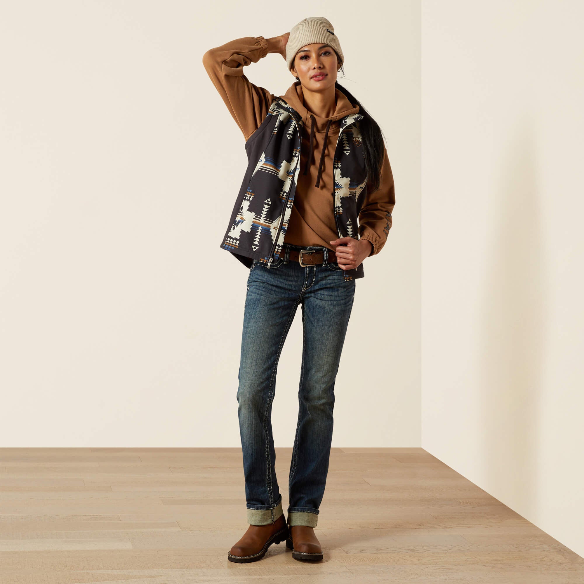 Ariat Ariat Logo Softshell Print Vest For Sale