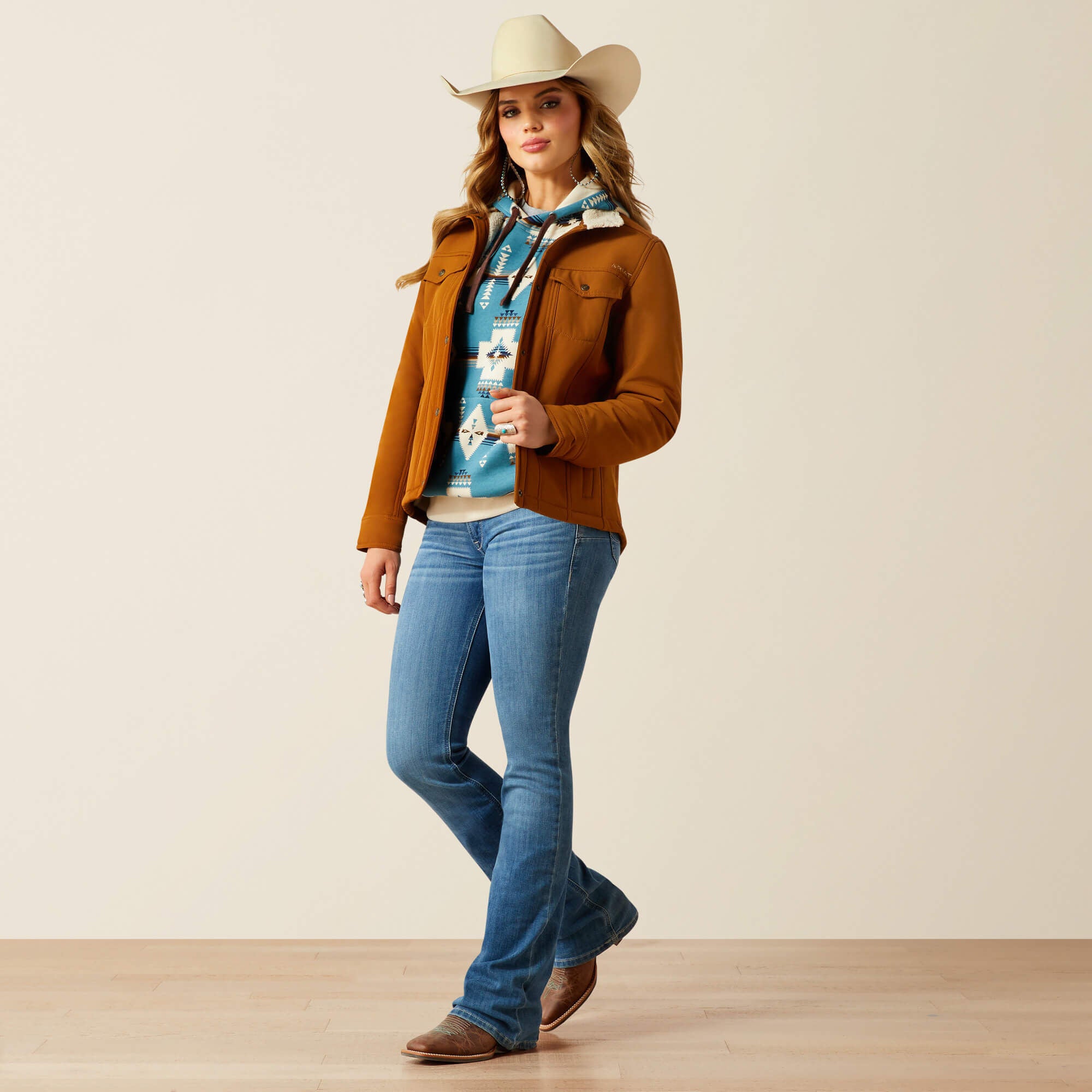 Ariat Berber Back Softshell Jacket On Sale