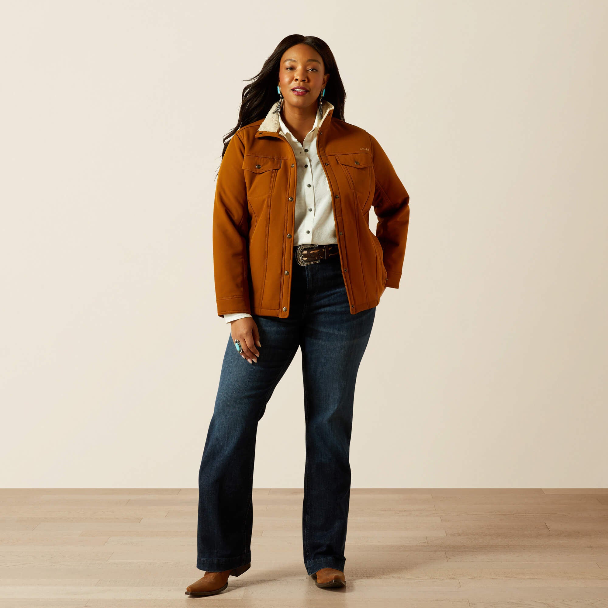 Ariat Berber Back Softshell Jacket On Sale