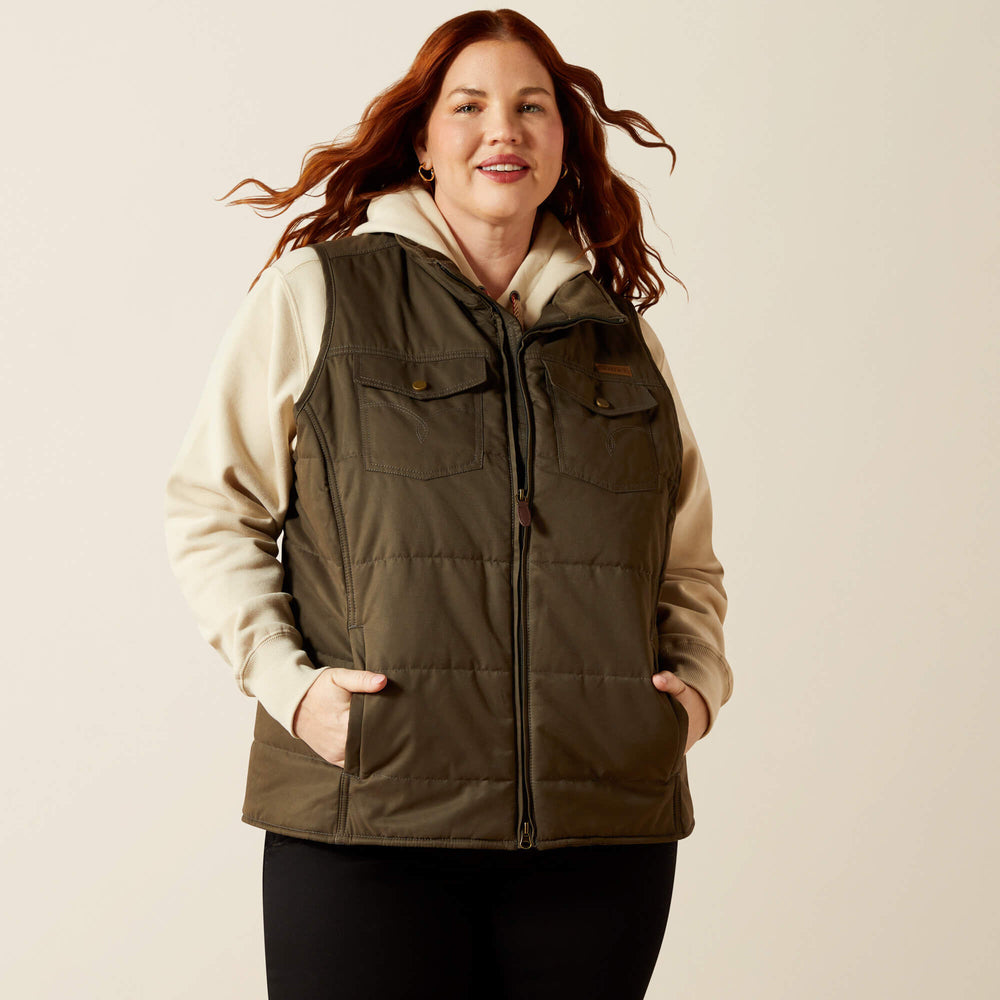 Ariat Grizzly Quilted Vest On Sale