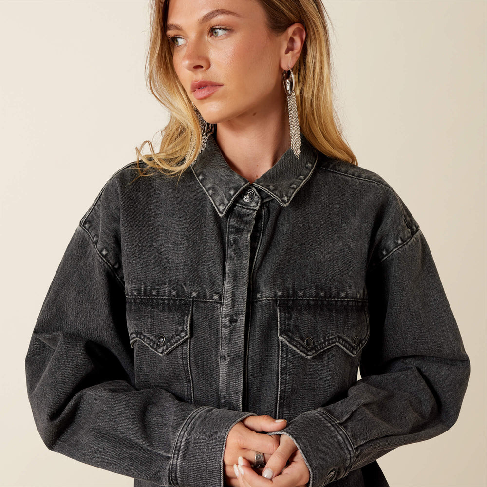Ariat Lux Oversized Denim Jacket Sale