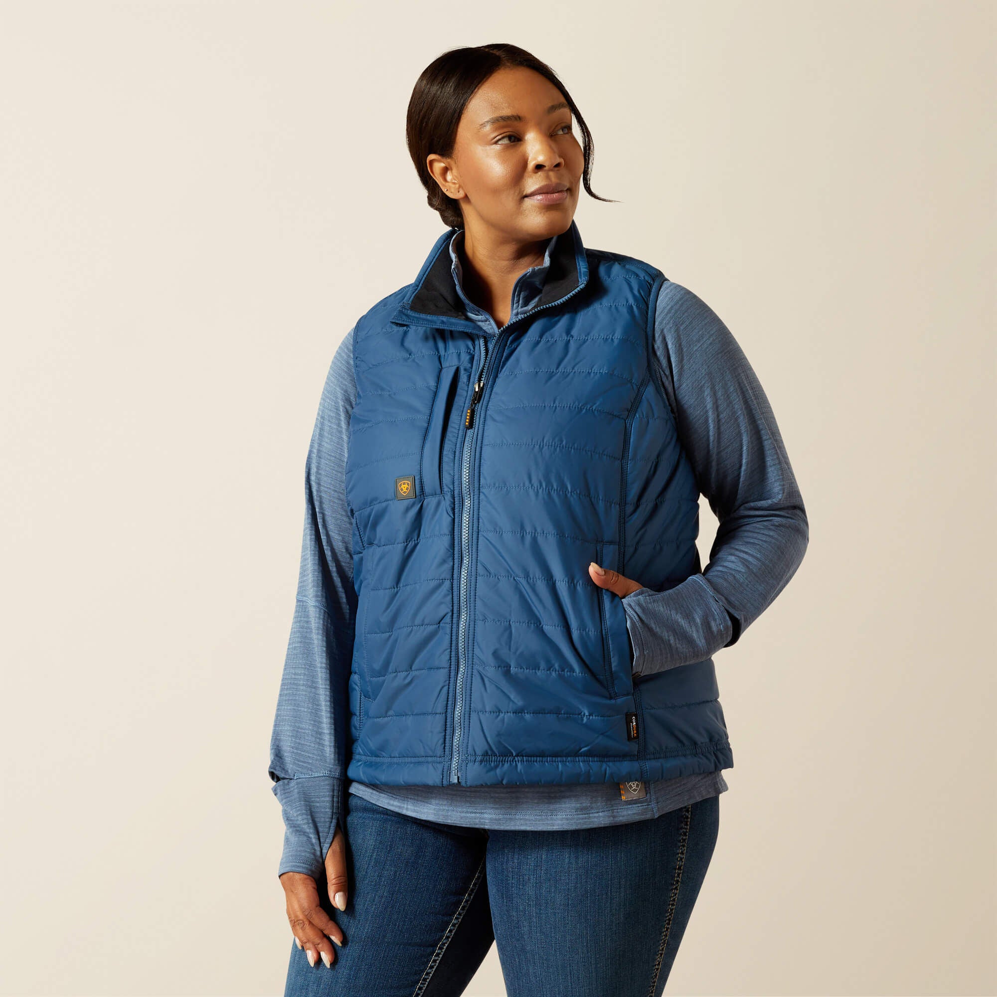 Ariat Rebar Cordura Ripstop Lightweight Insulated Vest For Sale