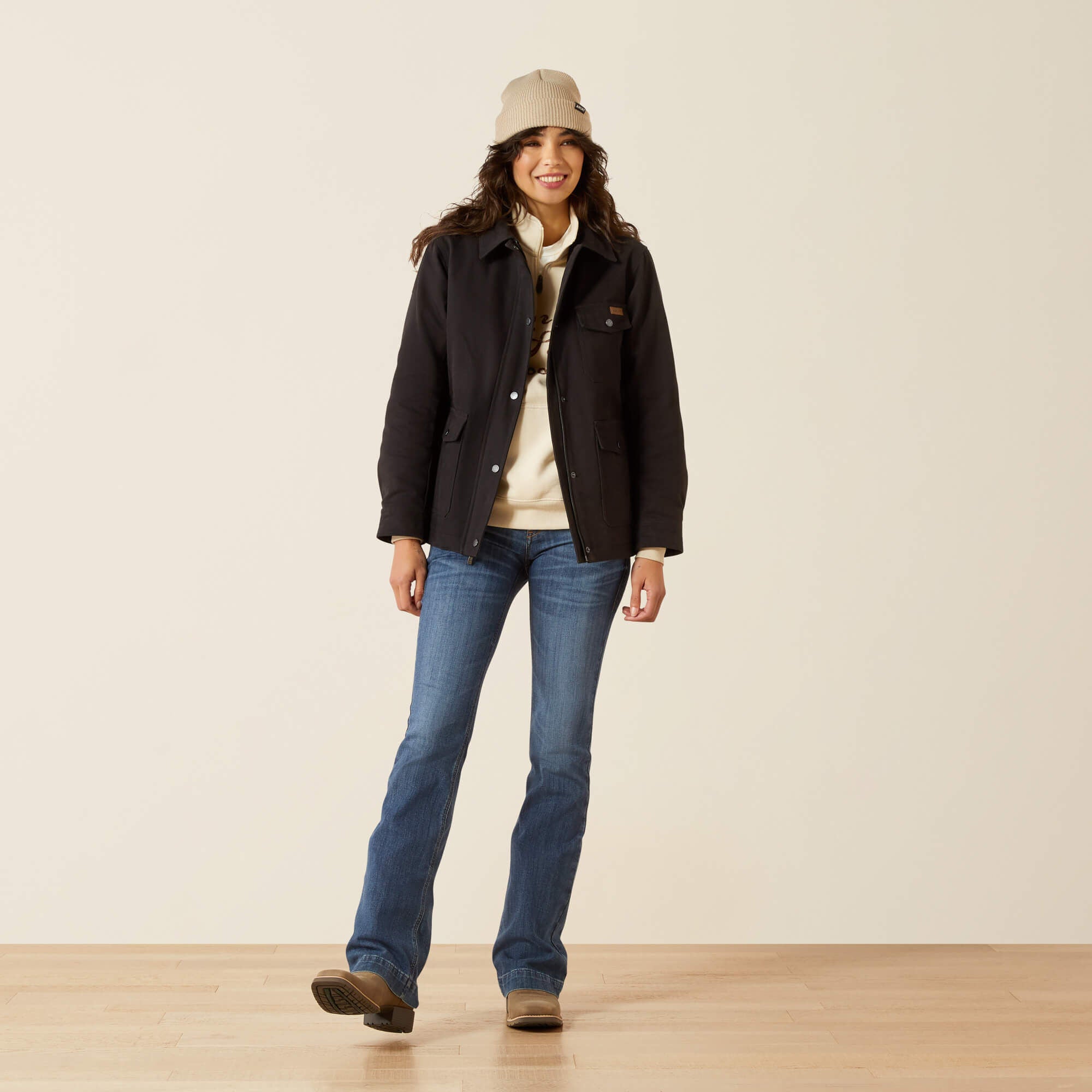 Ariat Western Canvas Chore Jacket On Sale