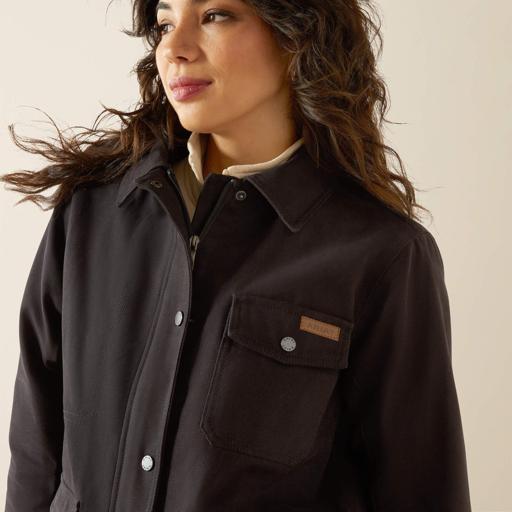 Ariat Western Canvas Chore Jacket On Sale