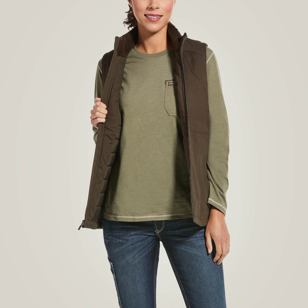 Ariat Rebar DuraCanvas Insulated Vest On Sale