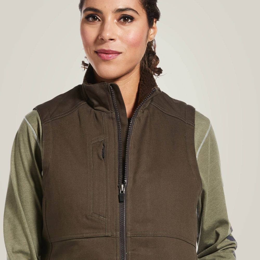 Ariat Rebar DuraCanvas Insulated Vest On Sale