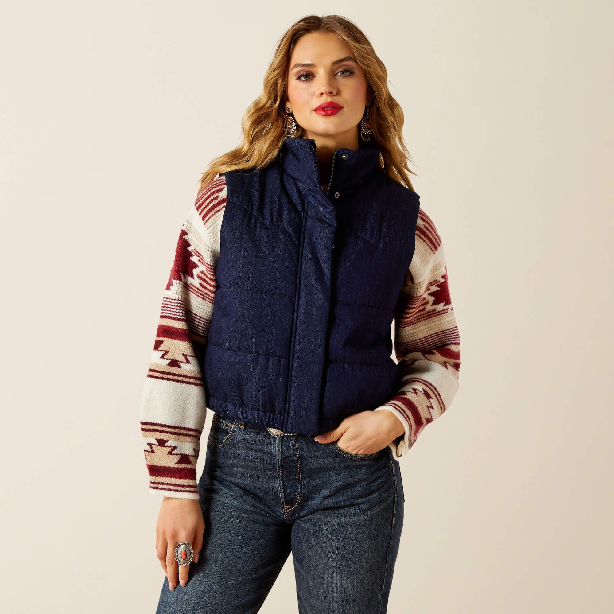 Ariat Western Swirls Vest Online