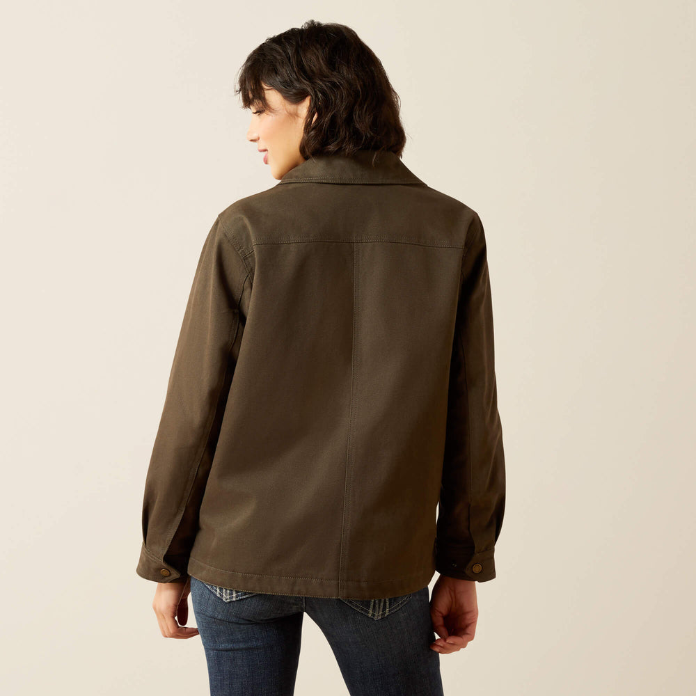 Ariat Western Canvas Chore Jacket On Sale