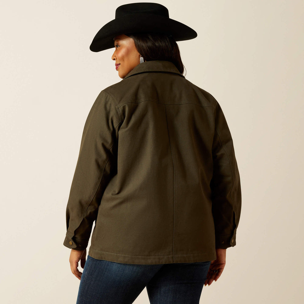 Ariat Western Canvas Chore Jacket On Sale