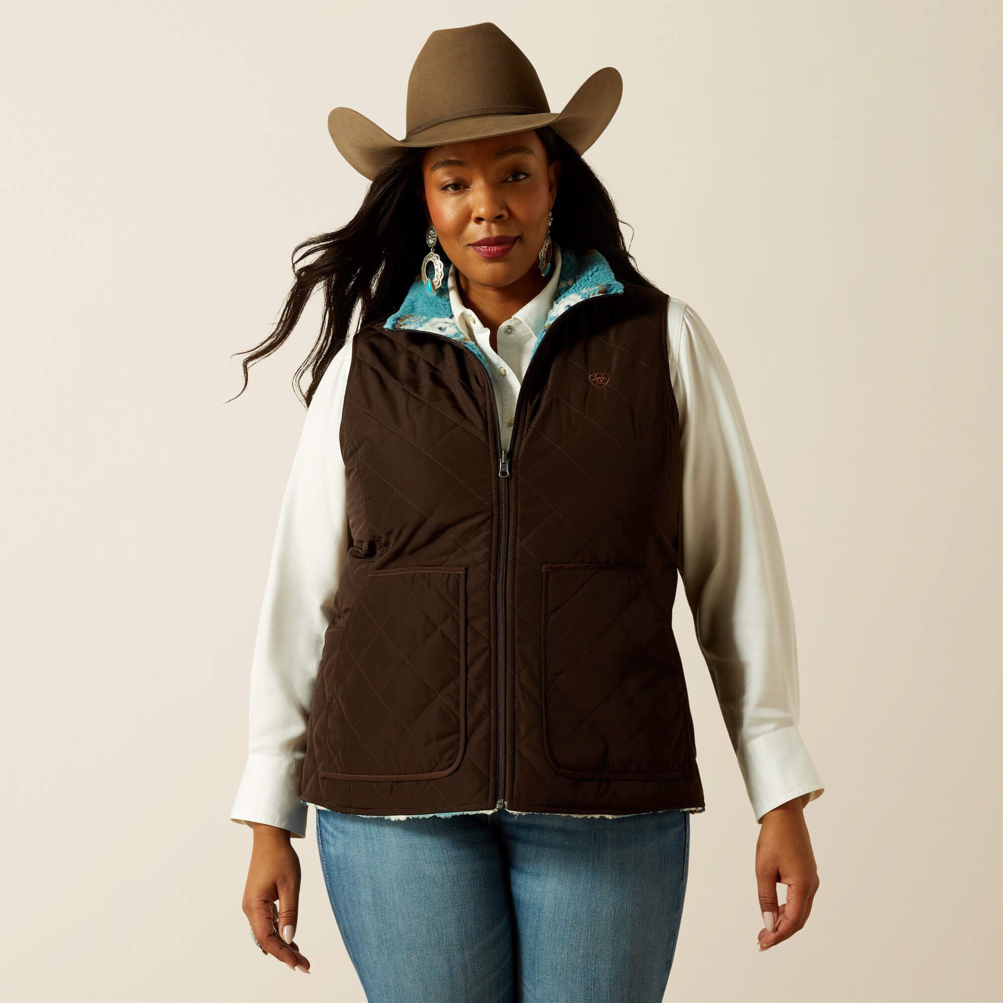 Ariat Dilon 2.0 Reversible Insulated Vest Outlet