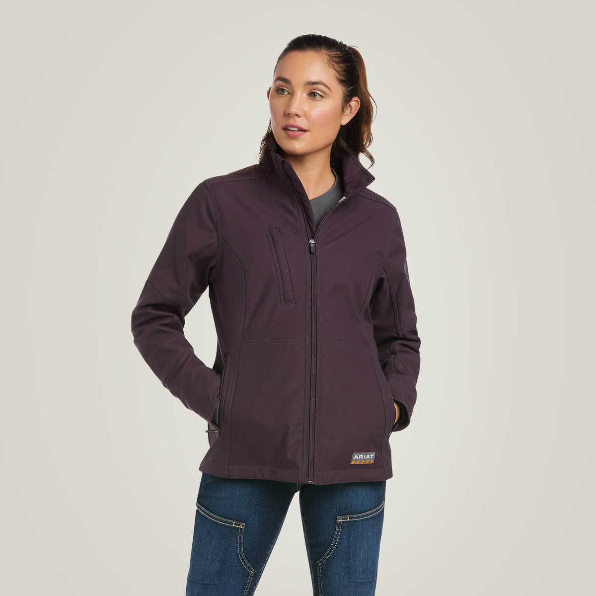 Ariat Rebar Stretch Canvas Softshell Jacket On Sale