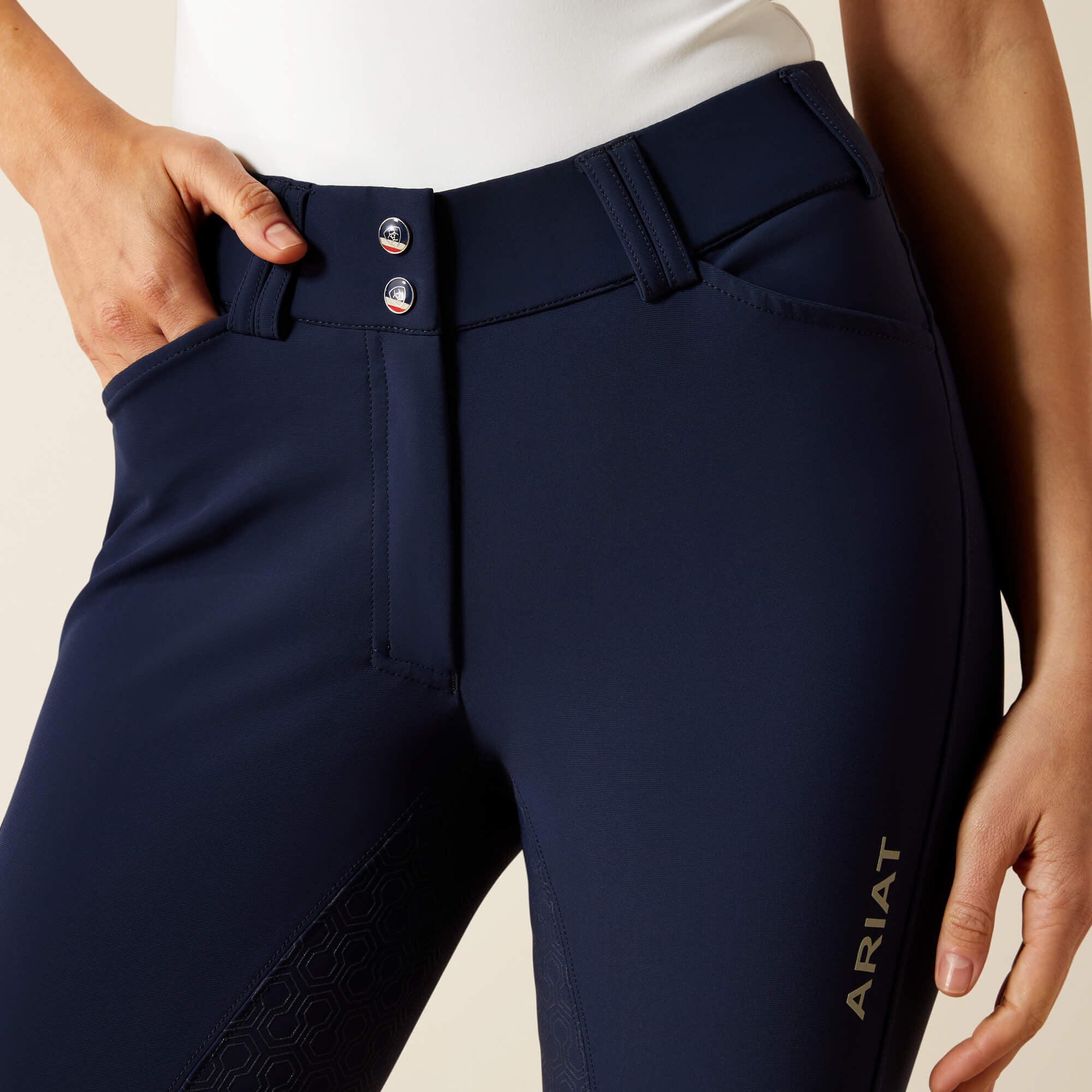 Ariat Tri Factor Grip Full Seat Breech Online