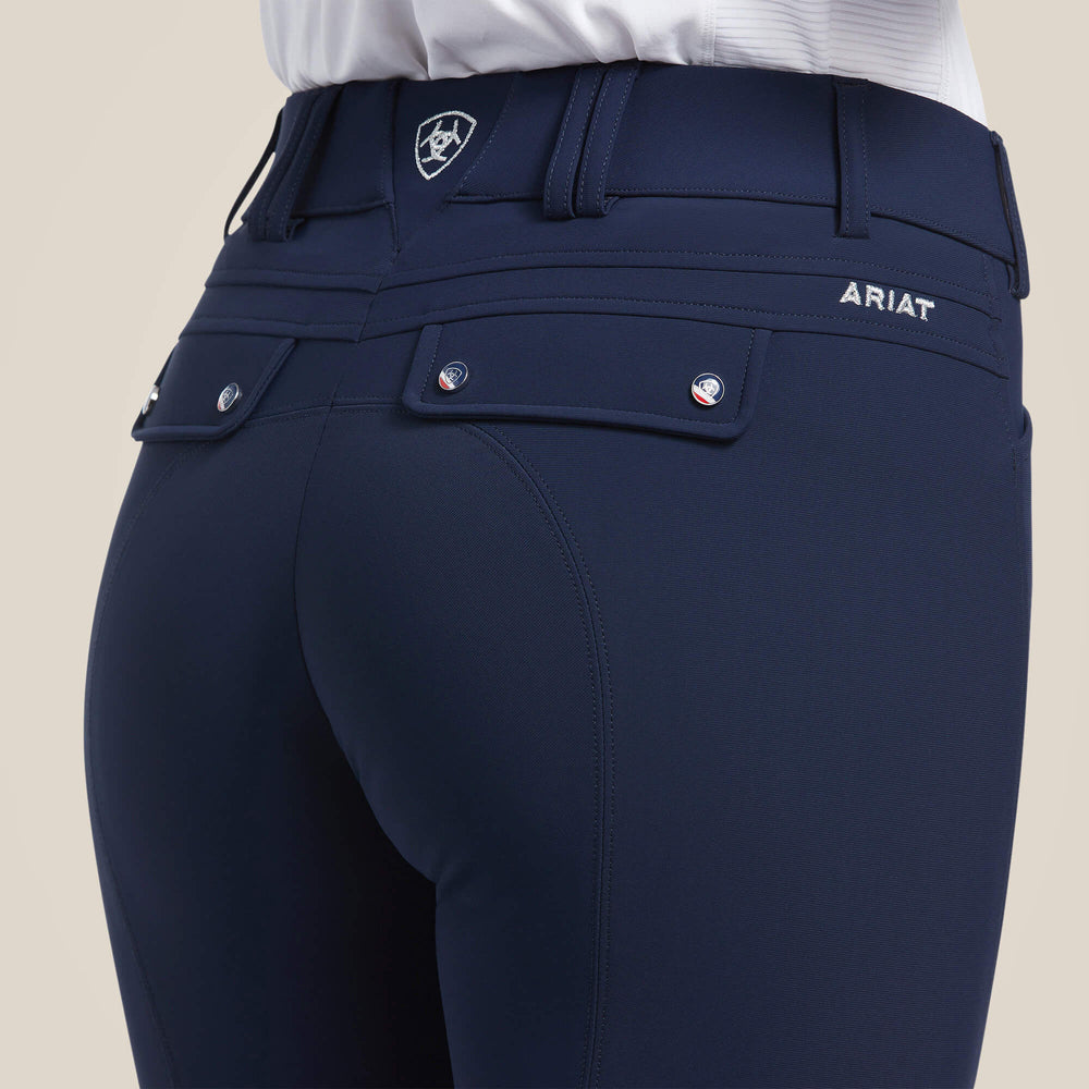 Ariat Tri Factor Grip Knee Patch Breech Outlet