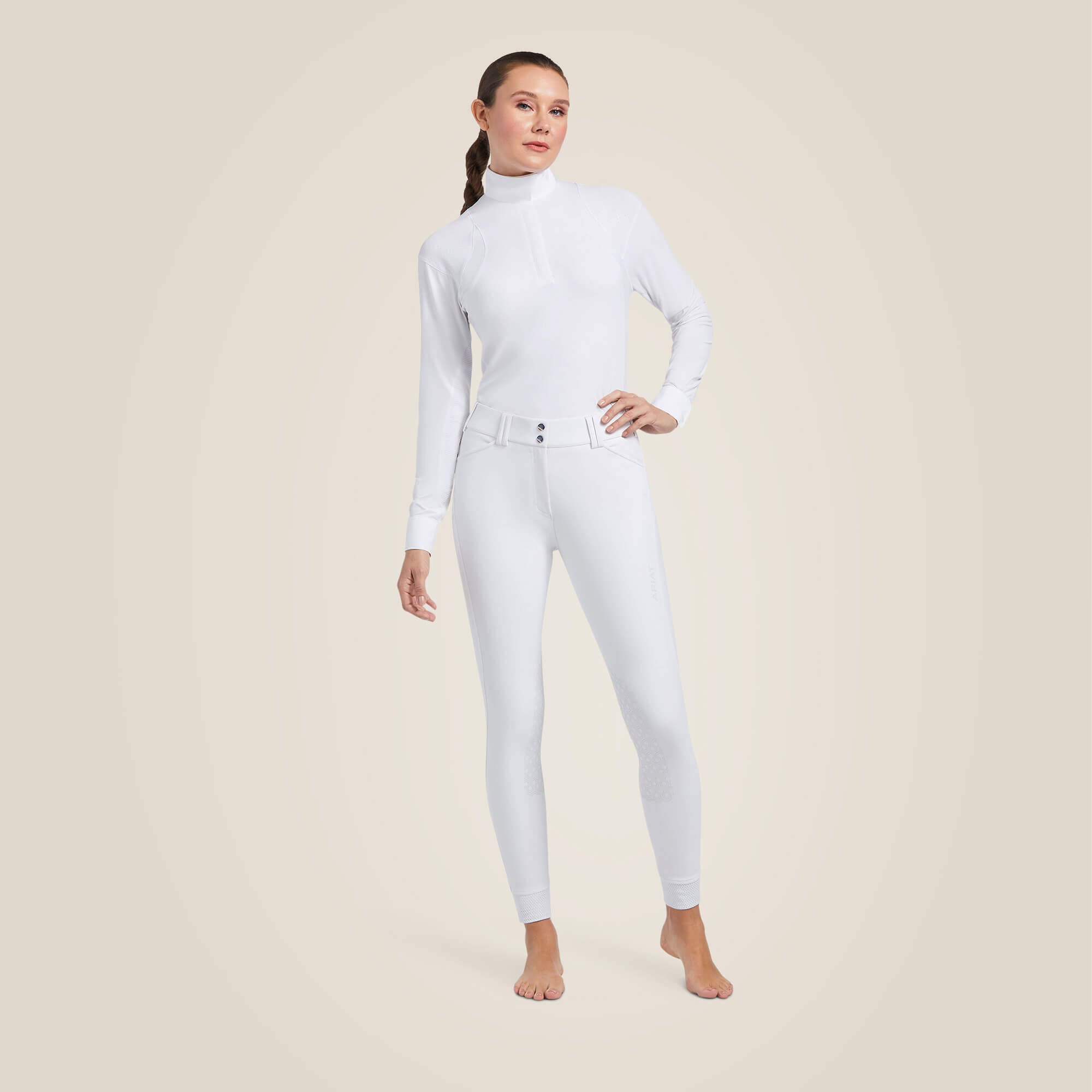 Ariat Tri Factor Grip Knee Patch Breech For Sale
