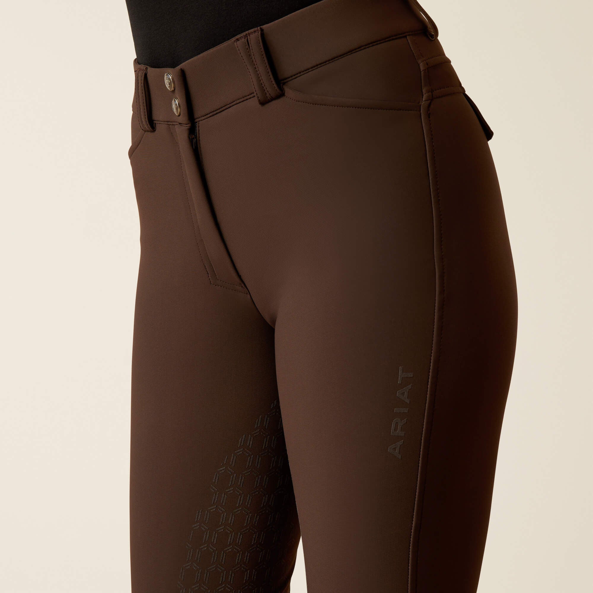 Ariat Tri Factor Vivacity Heat Half Grip Breech Outlet