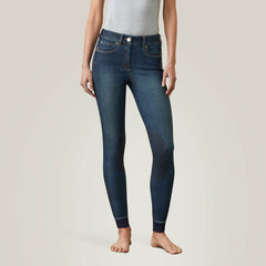Ariat Halo Denim Knee Patch Breech Outlet