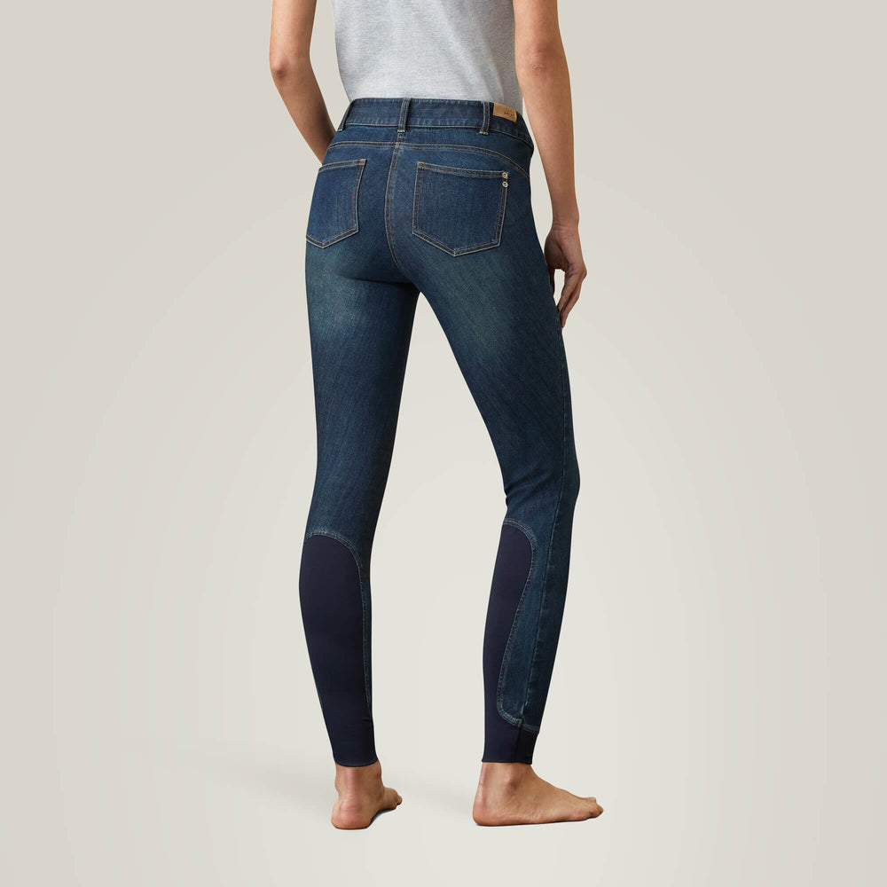 Ariat Halo Denim Knee Patch Breech Outlet