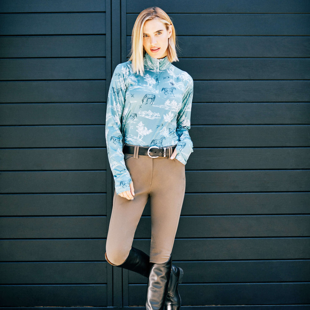 Ariat Tri Factor Grip Knee Patch Breech Discount