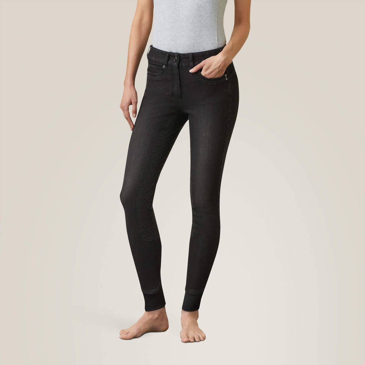 Ariat Halo B Denim Full Seat Breech Online