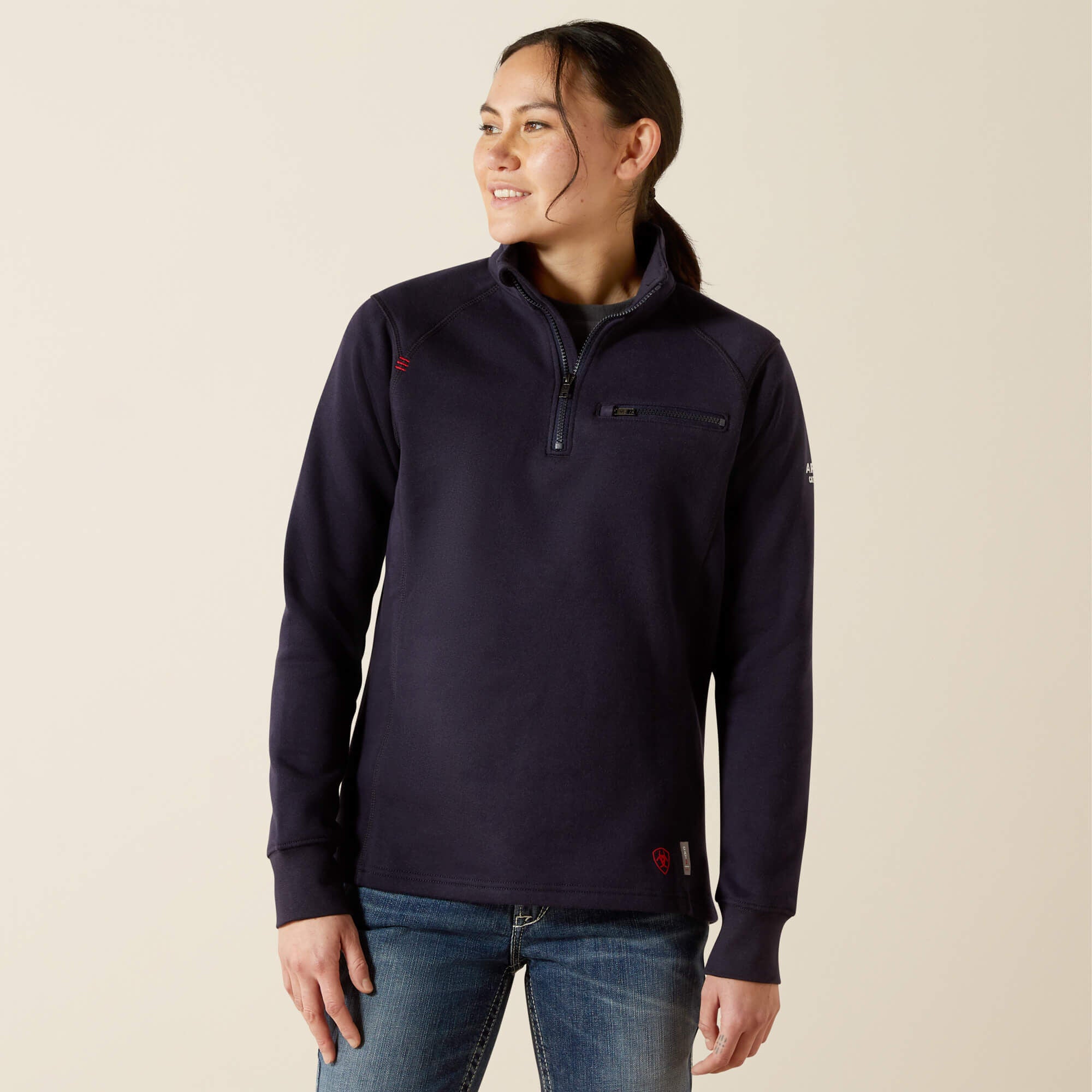 Ariat FR Rev 1/4 Zip Top On Sale