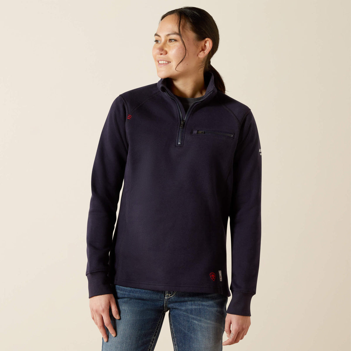 Ariat FR Rev 1/4 Zip Top On Sale