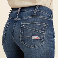 Ariat FR Perfect Rise DuraLight Stretch Cell Phone Pocket Straight Jean Discount