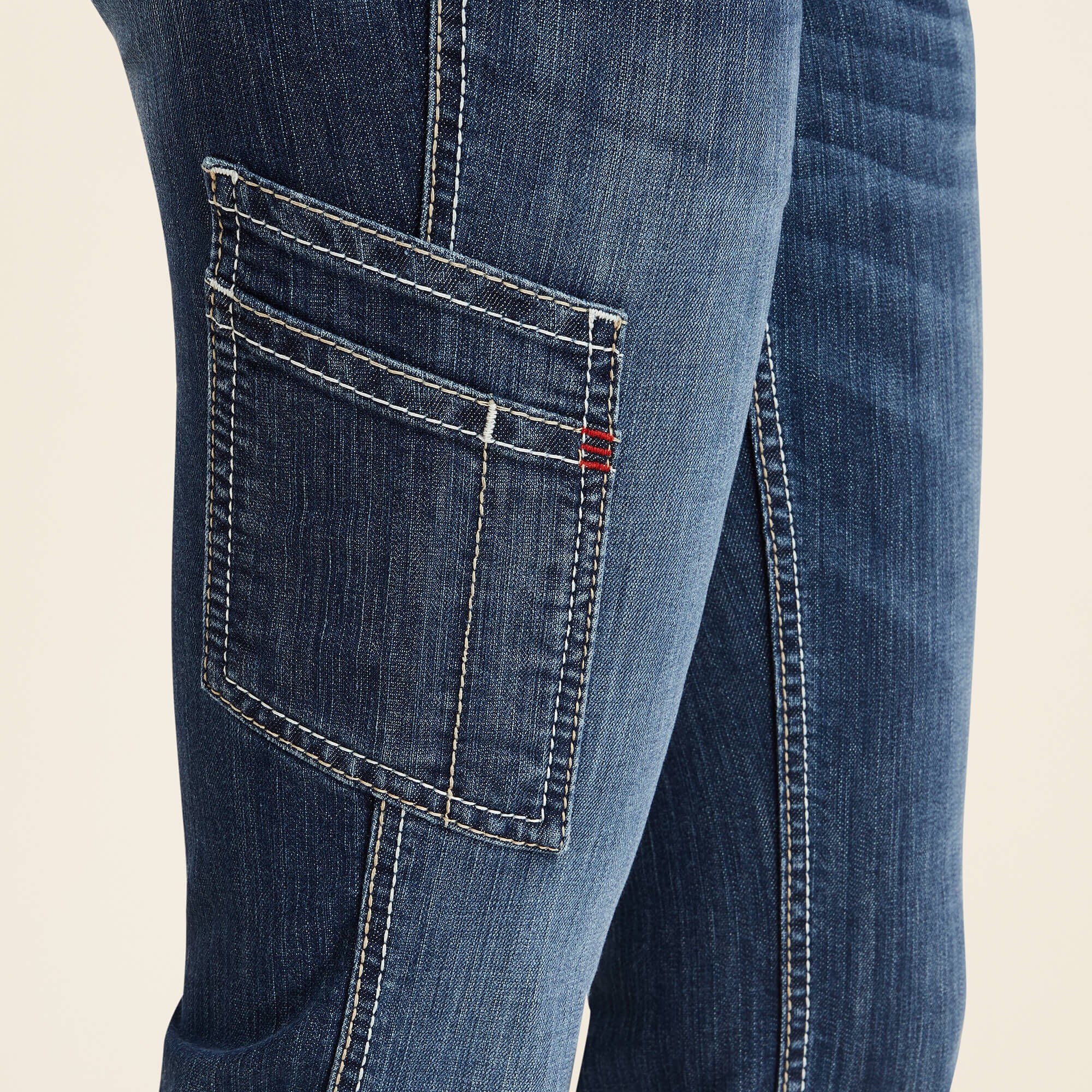 Ariat FR Perfect Rise DuraLight Stretch Cell Phone Pocket Straight Jean Discount