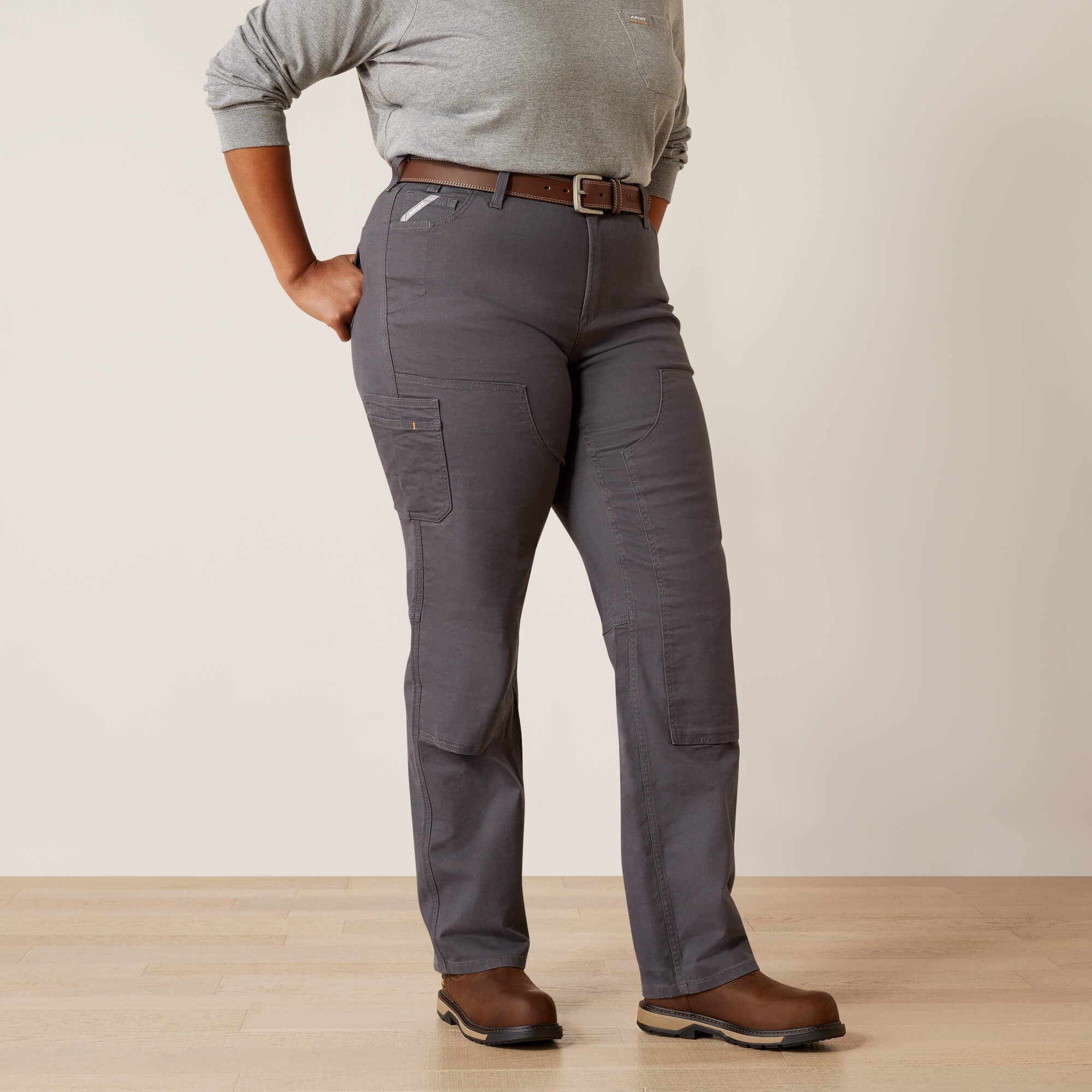 Ariat Rebar PR DuraStretch Made Tough Double Front Straight Pant On Sale