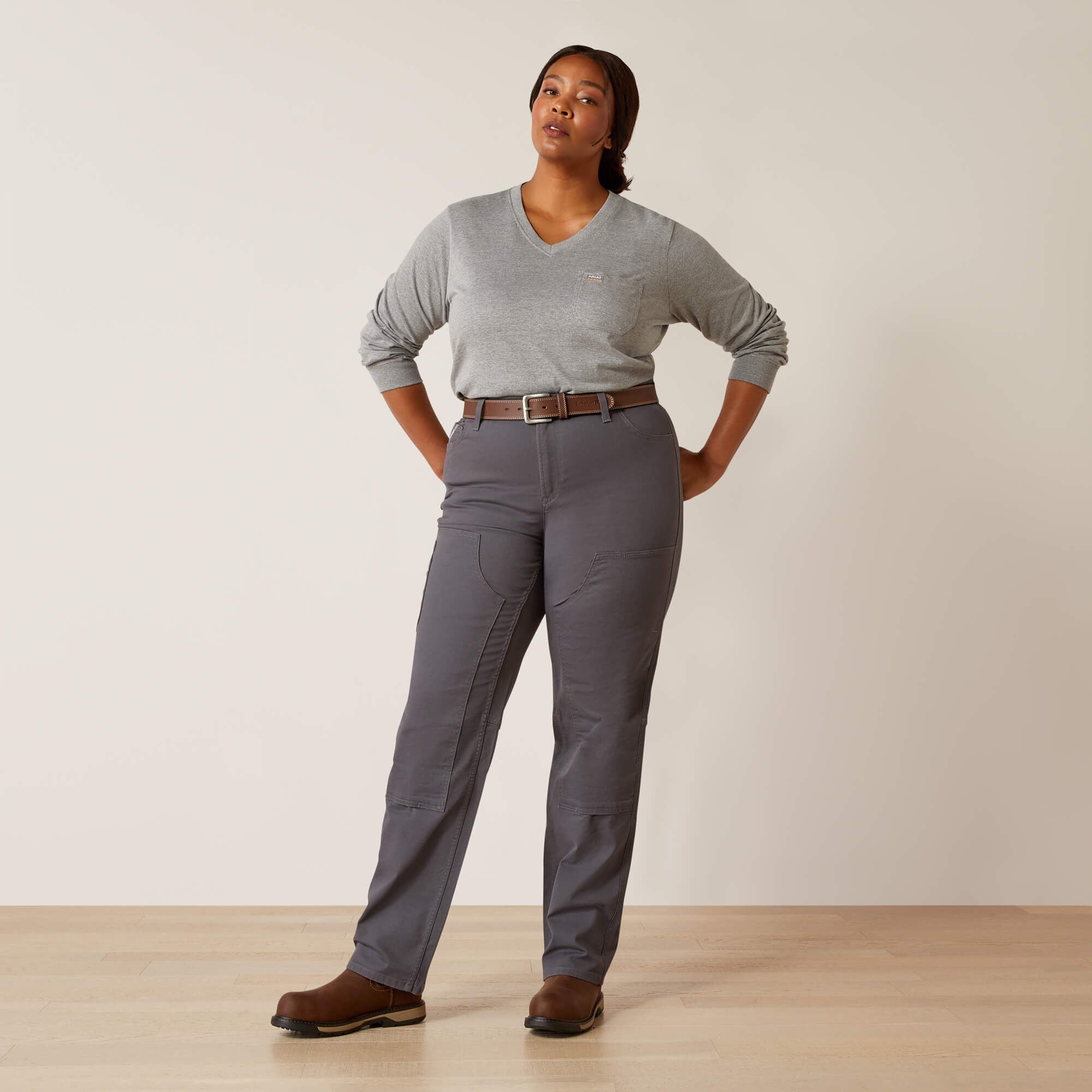 Ariat Rebar PR DuraStretch Made Tough Double Front Straight Pant On Sale