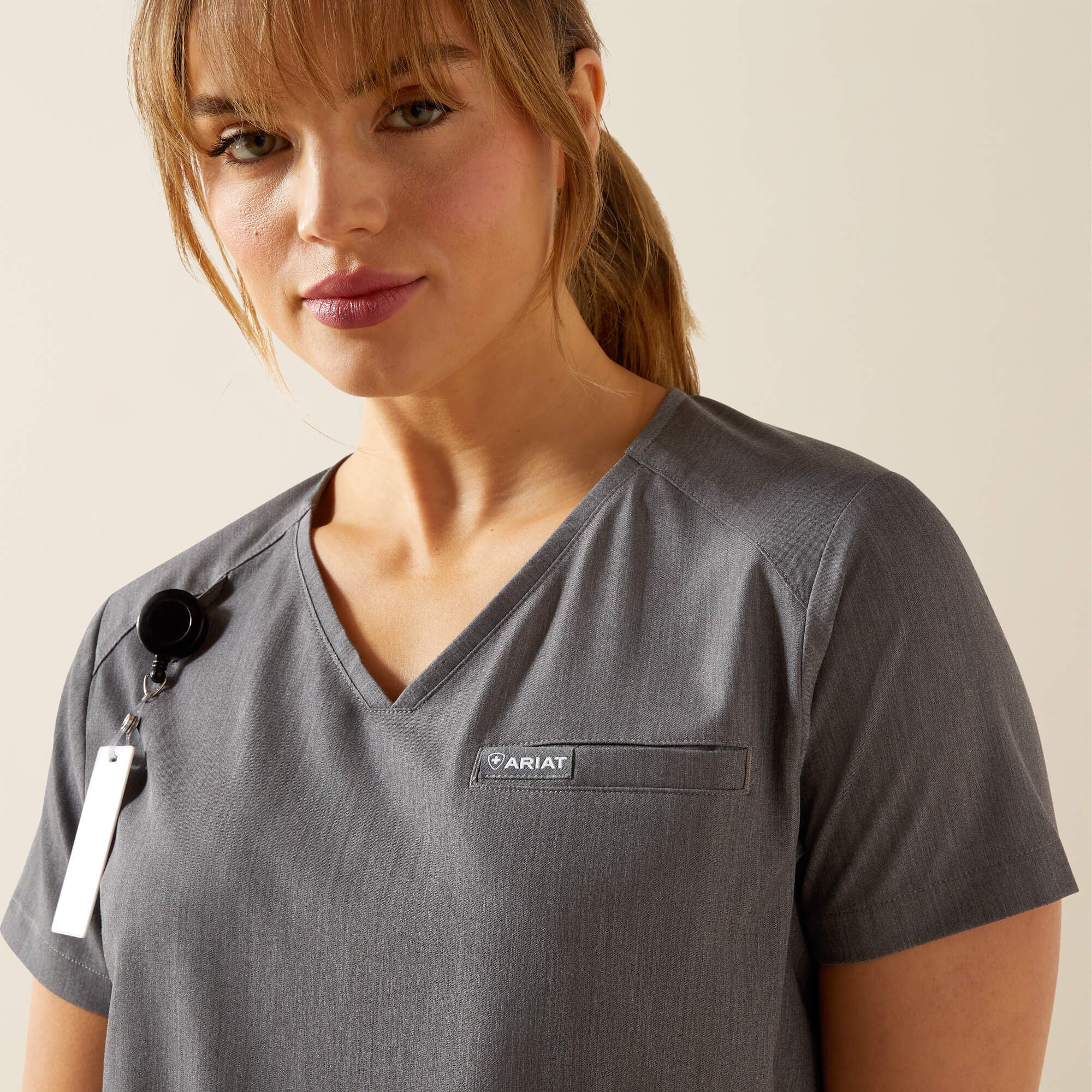 Ariat Clara 6 Pocket Scrub Top Sale