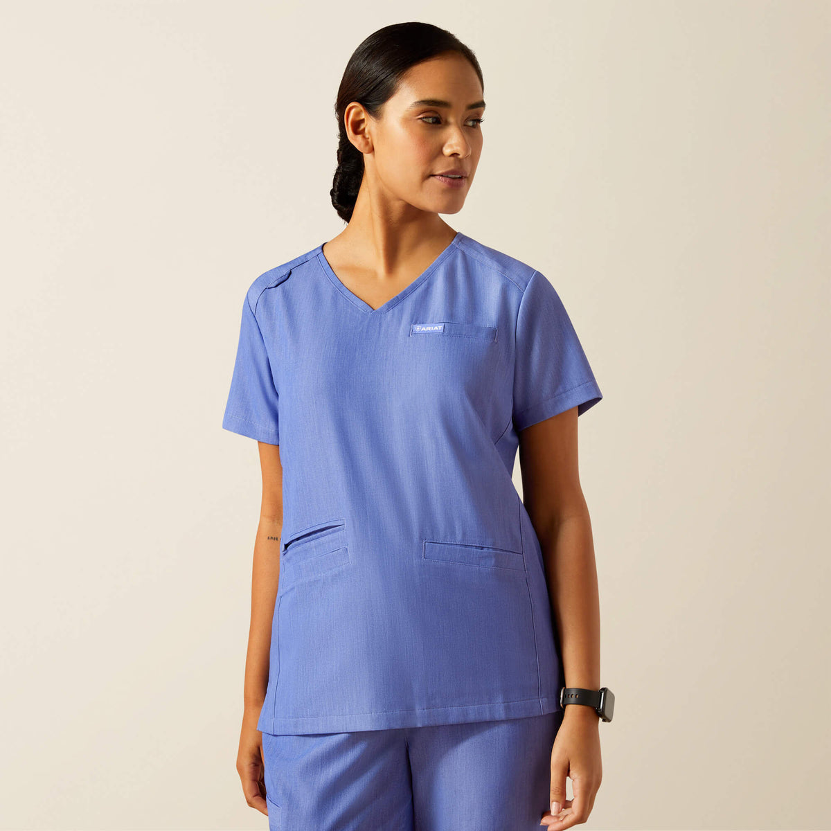 Ariat Clara 6 Pocket Scrub Top On Sale