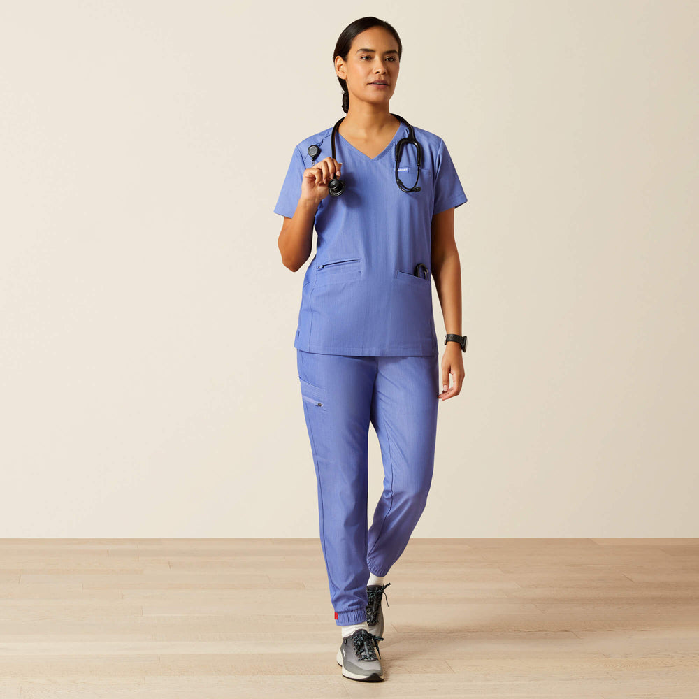 Ariat Clara 6 Pocket Scrub Top On Sale