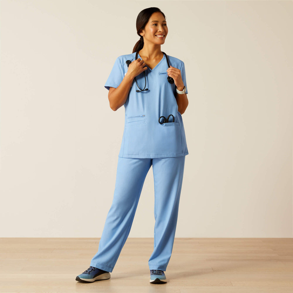 Ariat Clara 6 Pocket Scrub Top Outlet