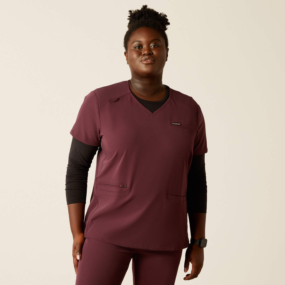 Ariat Clara 6 Pocket Scrub Top Discount