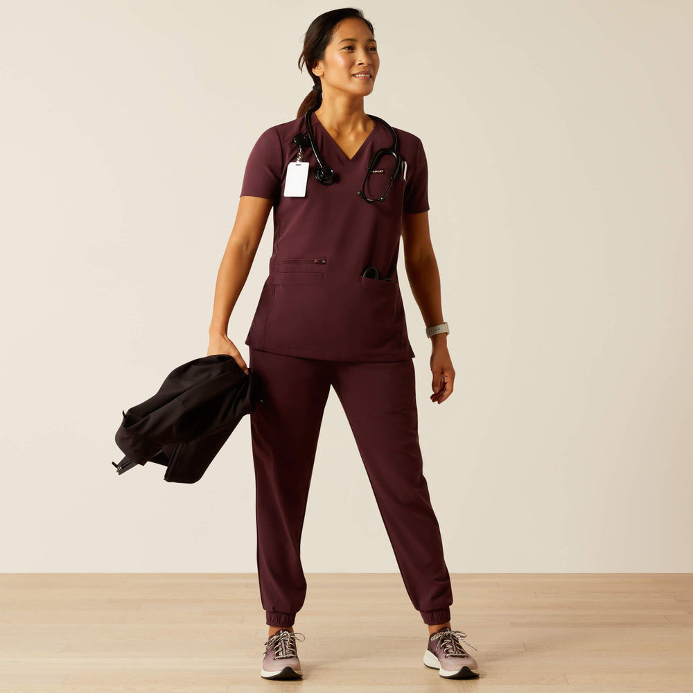Ariat Clara 6 Pocket Scrub Top Discount