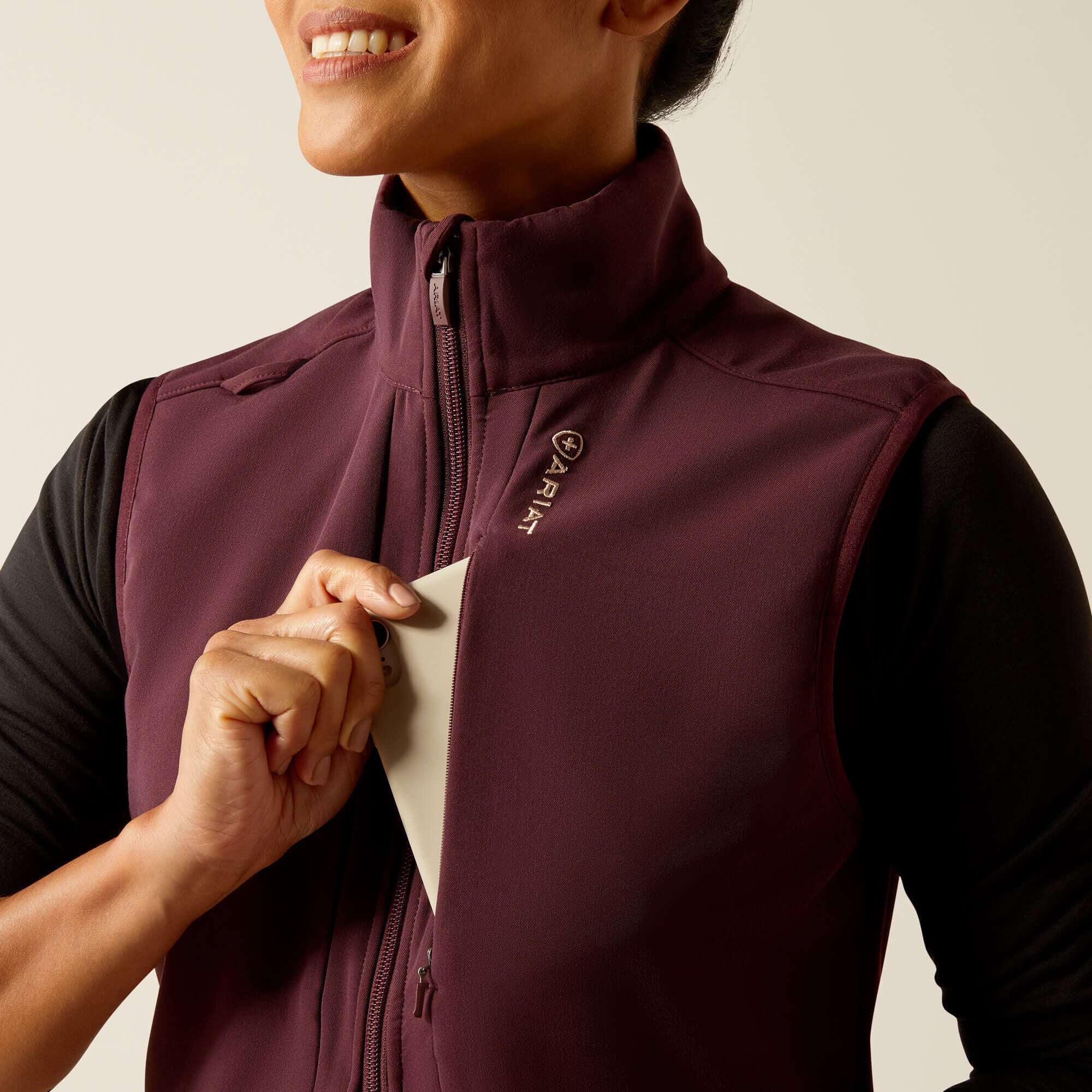 Ariat Sina Fleece Scrub Vest Online