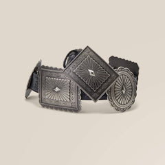 Ariat Oval and Rectangle Concho Belt For Sale