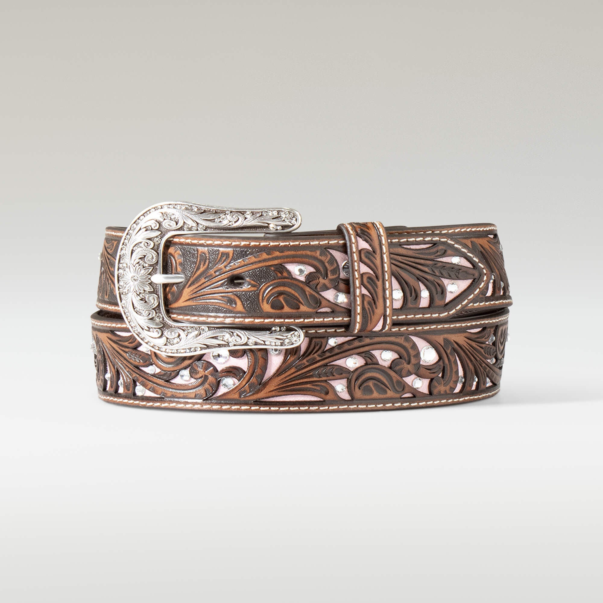 Ariat Filigree Crystal Belt On Sale
