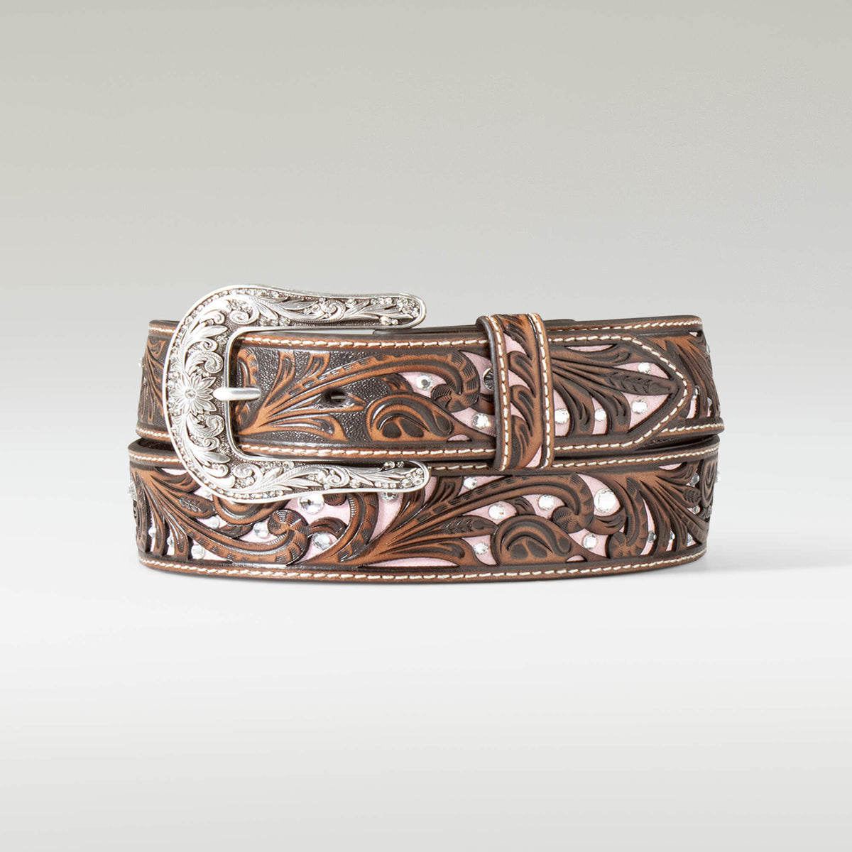 Ariat Filigree Crystal Belt On Sale