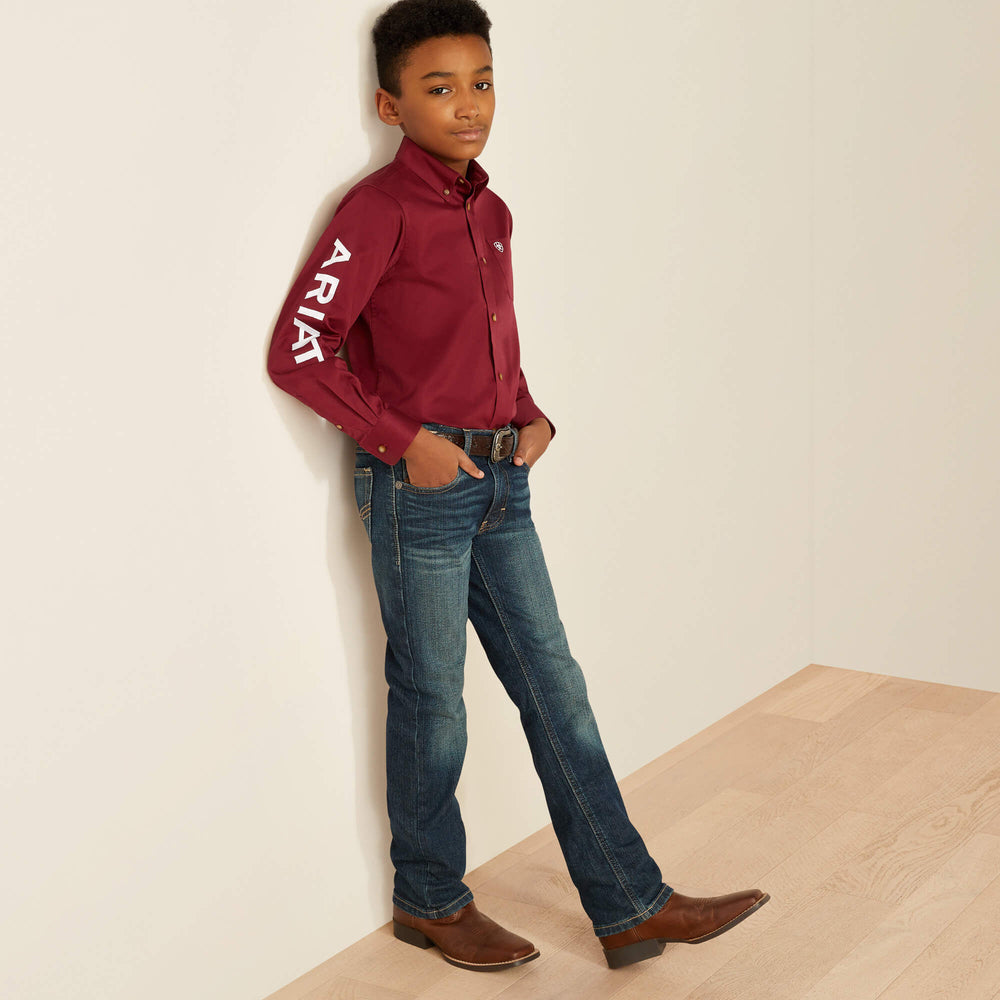Ariat Team Logo Twill Classic Fit Shirt On Sale