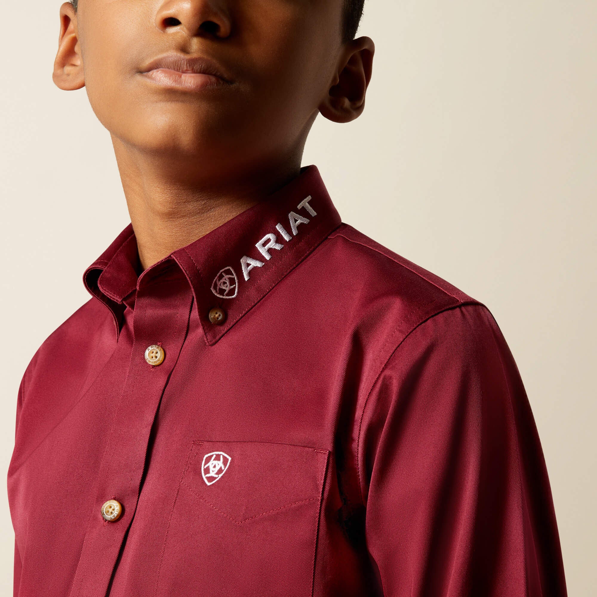 Ariat Team Logo Twill Classic Fit Shirt On Sale