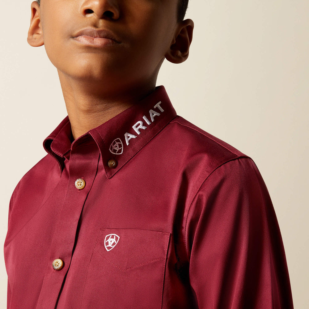Ariat Team Logo Twill Classic Fit Shirt On Sale
