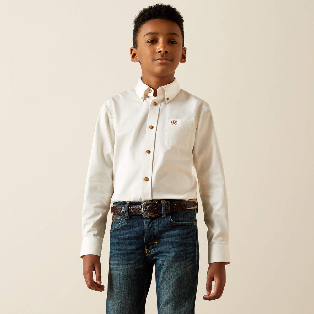 Ariat Solid Twill Classic Fit Shirt Sale
