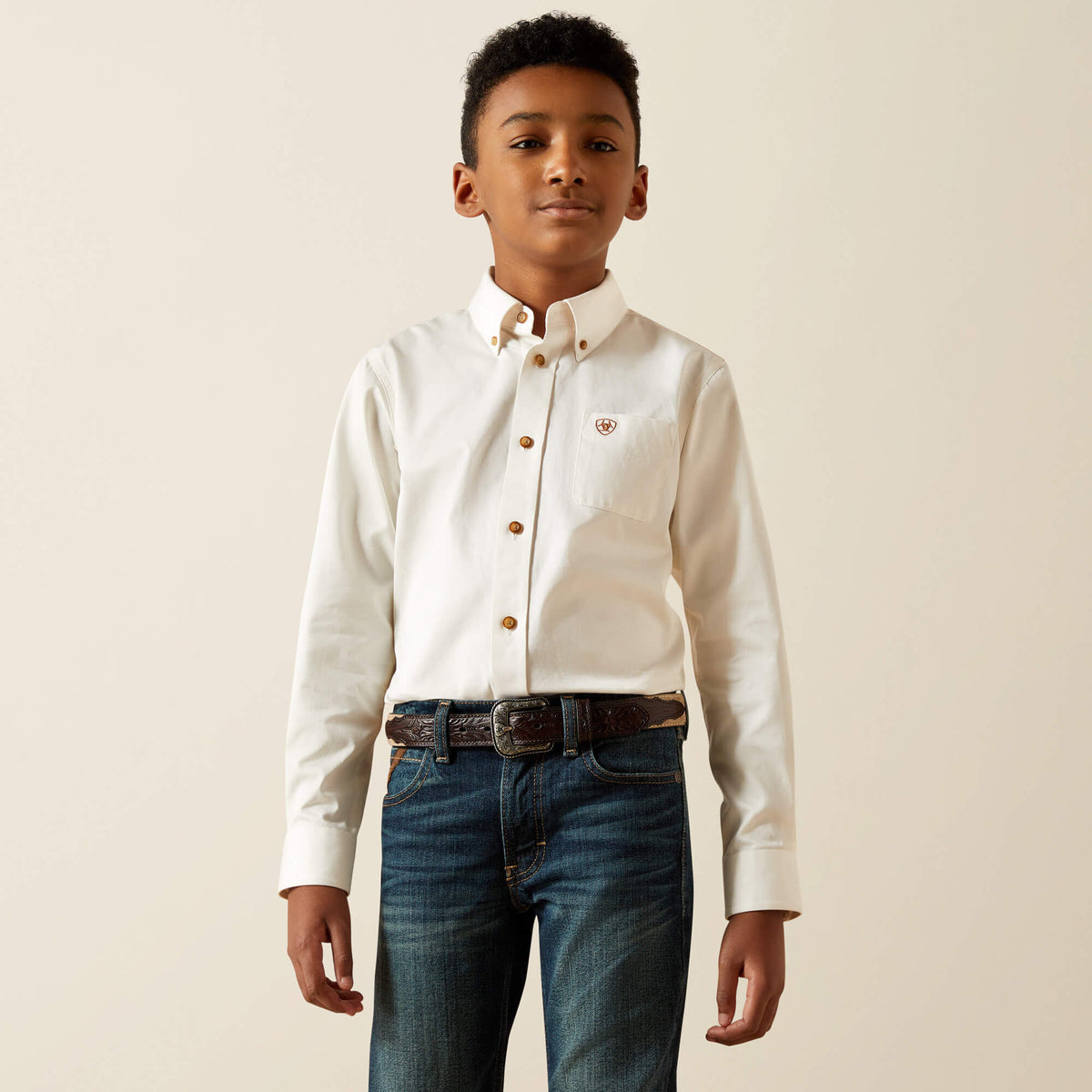 Ariat Solid Twill Classic Fit Shirt Sale