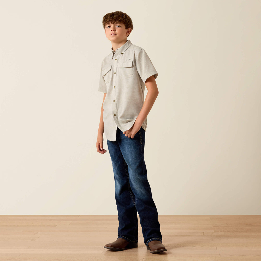 Ariat VenTEK Outbound Heathered Classic Fit Shirt On Sale