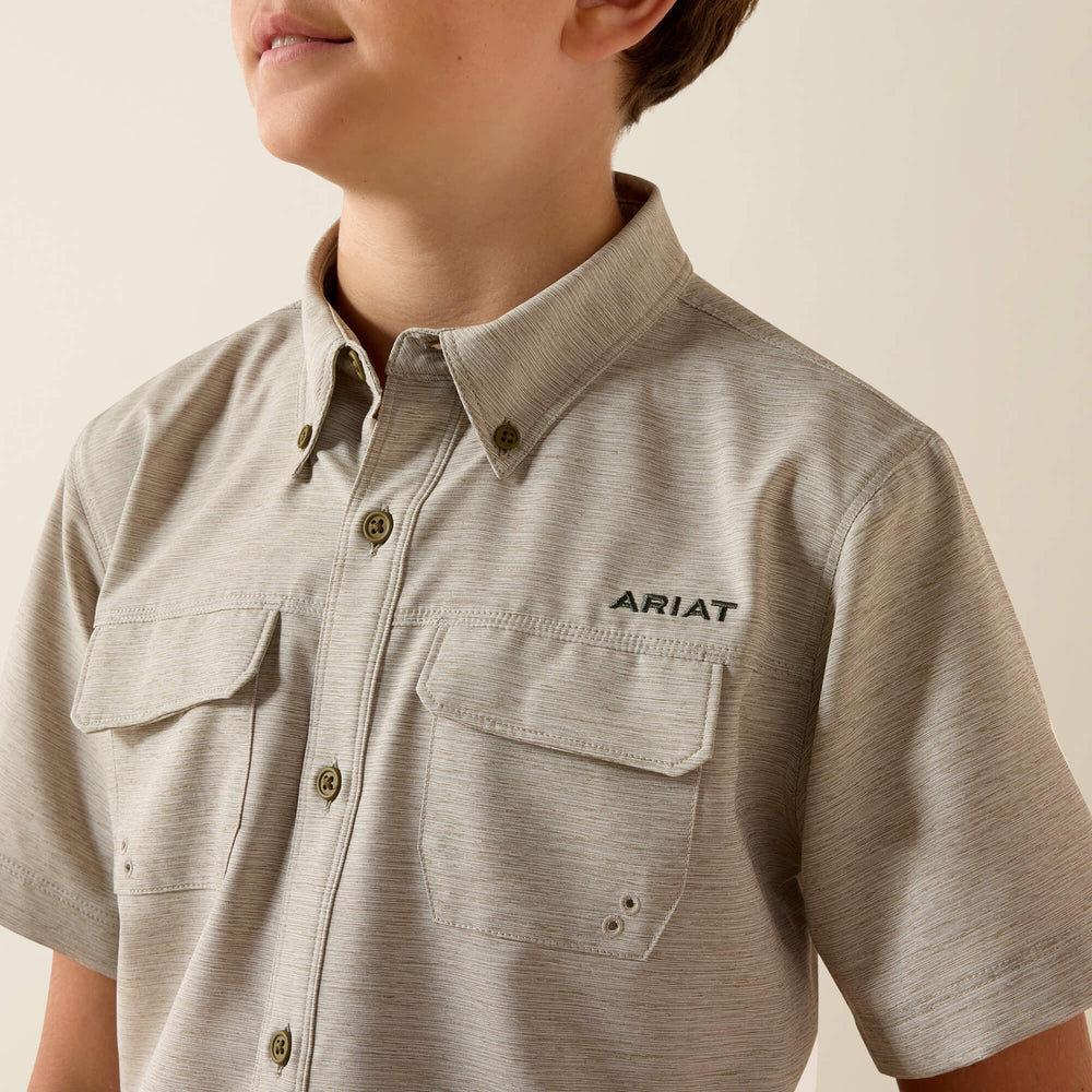 Ariat VenTEK Outbound Heathered Classic Fit Shirt On Sale