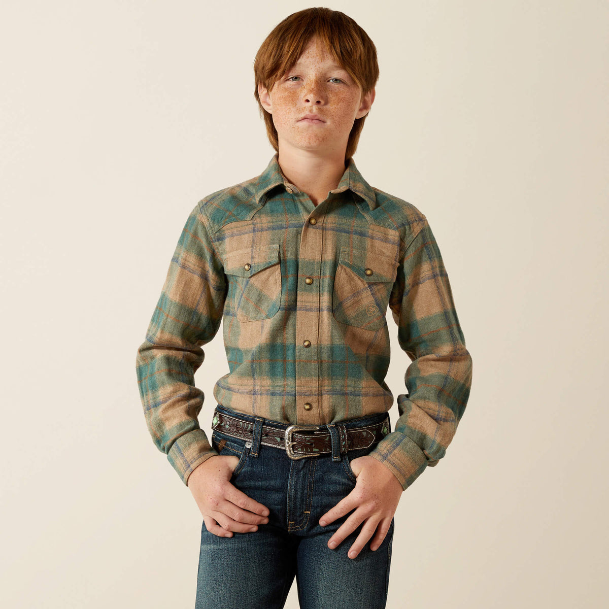 Ariat Huxlee Retro Classic Fit Shirt Discount