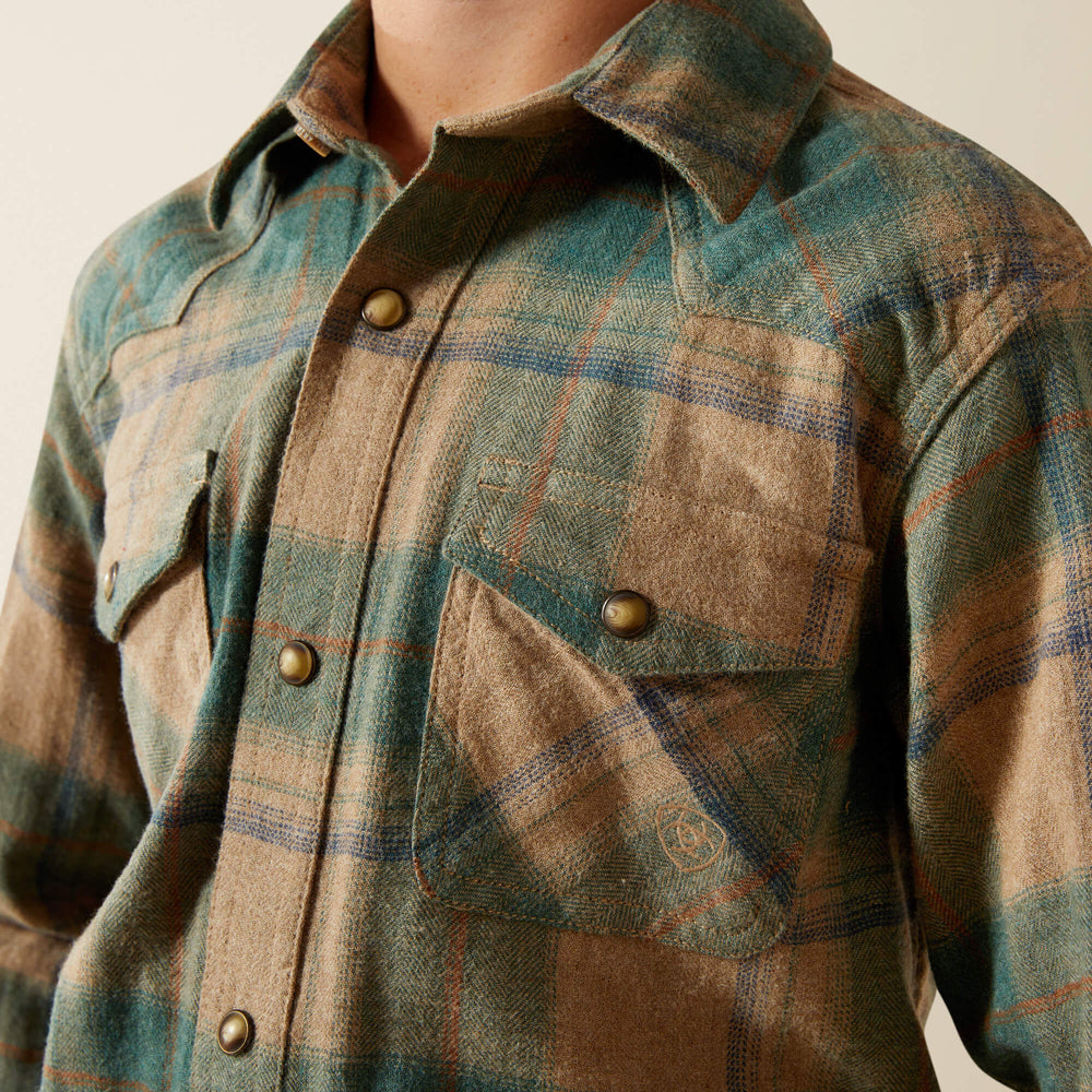 Ariat Huxlee Retro Classic Fit Shirt Discount